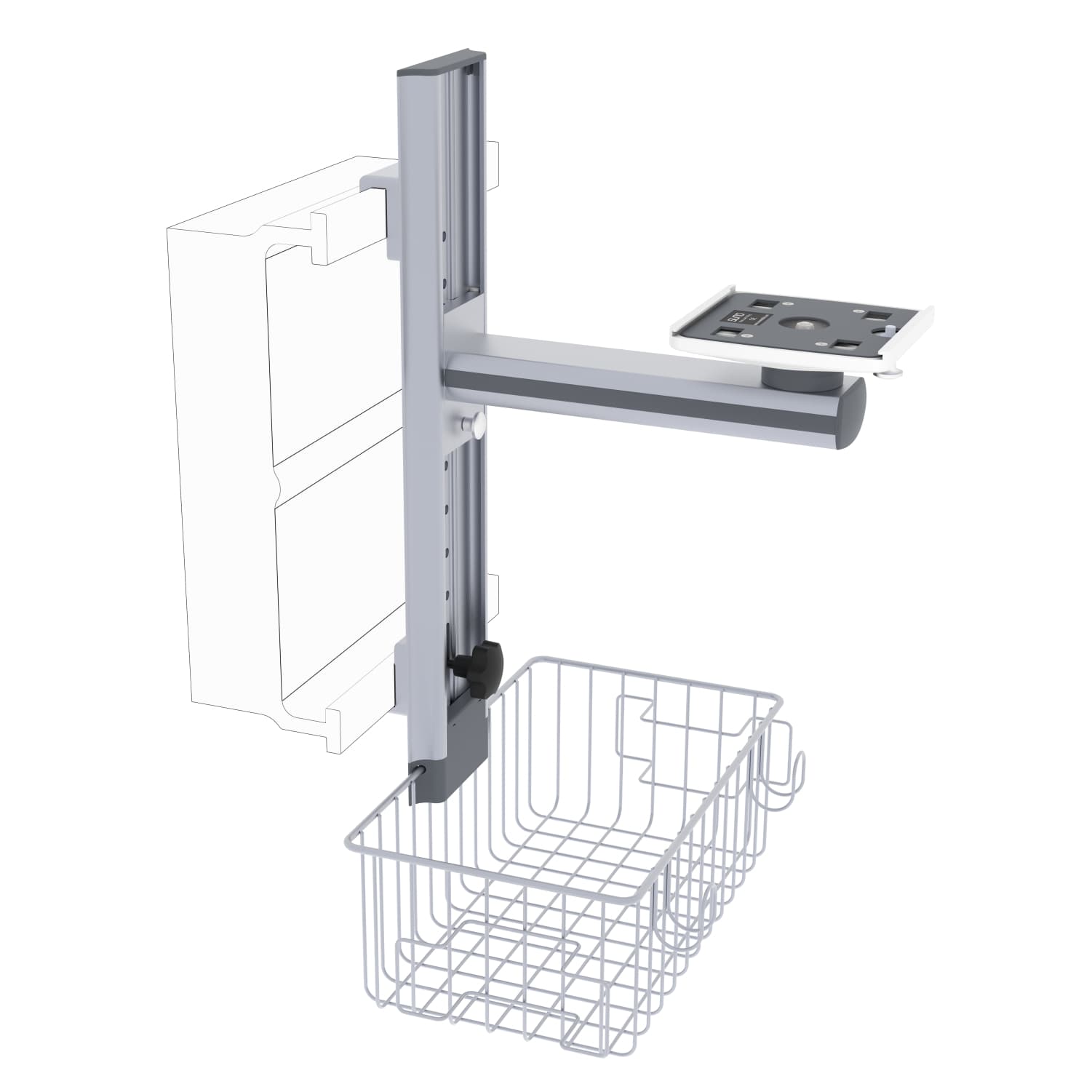 DMS-4RT | Pendant Type Monitor Stand