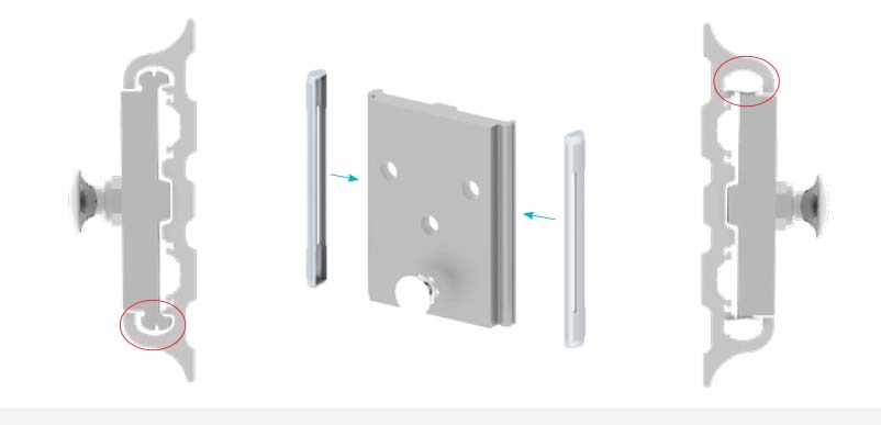 Internal Rail Plastic